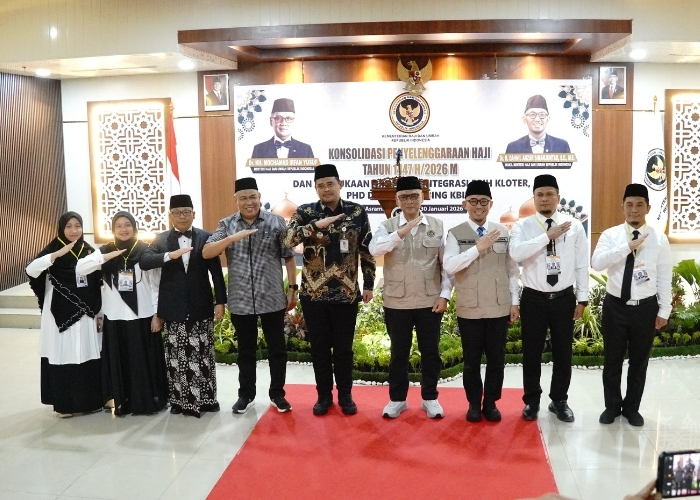 Buka Diklat Terintegrasi, Menteri Haji dan Umrah Tegaskan Petugas Haji Dituntut Profesional dan Bere